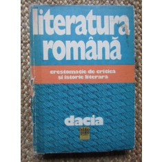Ion Bucsa- Literatura romana, Crestomatie de critica si istorie literara
