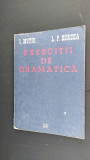 Cumpara ieftin EXERCITII DE GRAMATICA - I. MUTIU, L.P. BERCEA