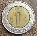 C50 - Moneda foarte veche - Mexic - 1 peso - 2005