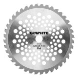 Disc vidia pentru motocoasa si trimmer 255x25,4 mm, 40 dinti Graphite