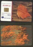 Romania 2000 Telephone card Leaf Rom 76 CT.052