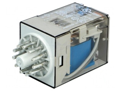 Releu Electromagnetic 3PDT 48VDC 10A foto