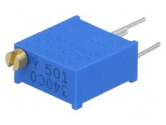 Potentiometru Multitura 500&Omega; 500mW THT &plusmn;10%