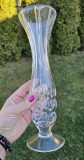 VAZA VINTAGE INALTA DIN CRISTAL MASIV