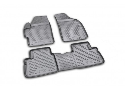 Set 4 covorase auto din cauciuc pentru DAEWOO Matiz 2005 prezent Set 4 covorase auto din cauciuc pentru DAEWOO Matiz 2005 prezent