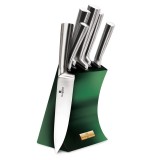 Set cutite, 6 piese, Berlinger Haus, Emerald Collection, BH/2448, verde