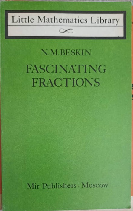 FASCINATING FRACTIONS-N.M. BESKIN-226675
