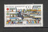 Germania.1991 Siguranta in circulatie MG.744, Nestampilat