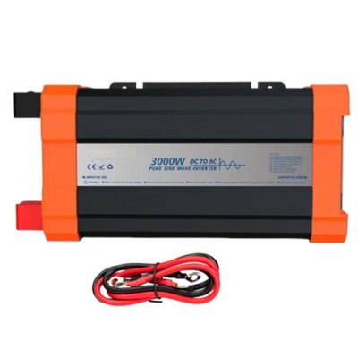 Invertor sinus pur 3000W, DC12V/AC230V, USB, ecran LCD foto