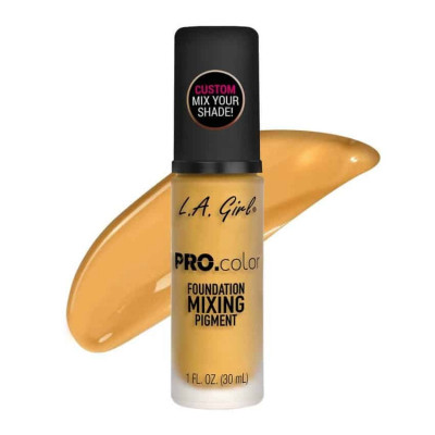 L.A Girl PRO Color Mixing Pigment adjuster pentru fondul de ten, 30ml - 712 Yellow foto