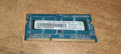 Ram Laptop Ramaxel 1GB DDR3 PC3-10600S RMT3010EF48E7W-1333 foto