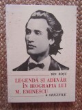 Ion Rosu - Legenda si adevar in biografia lui M. Eminescu