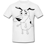 Cumpara ieftin Tricou &quot; Courage alb-negru &quot;