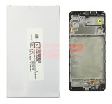 LCD+Touchscreen cu Rama Samsung Galaxy M22 / M225 BLACK Original Service Pack