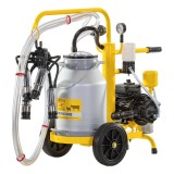 Aparat de muls vaci AgroElectro, 25 litri, pompa vid 200L/min, pulsator reglabil, portabil