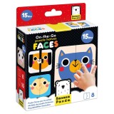 Primul meu puzzle, Banana Panda, On-The-Go, Fete de animalute, 16 piese