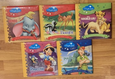 Set 5 carti Colectia cele mai frumoase povesti clasice, Disney. Noapte buna, copii! foto