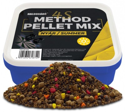 Haldorado - Pelete pentru momit 4S Method Pellet Mix 400g - Vara foto