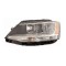 Far VW JETTA (1B), 07.2010-2016, TYC, fata, partea stanga, cu lumina de zi; Tip=USA;tip bec H7+H7+P21W+PY21W+W5W; manual; Omologare: SAE;