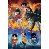 Poster One Piece - Ace Sabo Luffy (91.5x61), GB Eye
