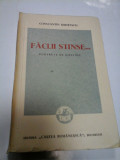 FACLII STINSE... - PORTRETE DE DASCALI - CONSTANTIN KIRITESCU