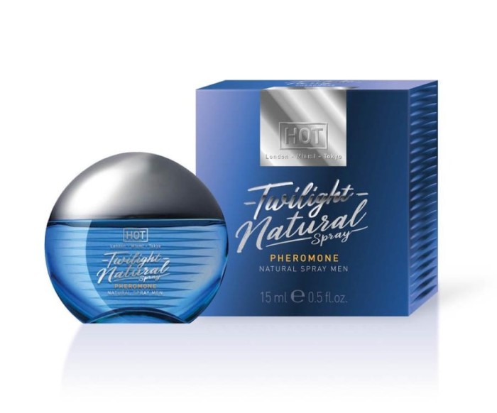 Parfum Cu Feromoni Pentru Barbati Twilight Natural Spray, 15 ml