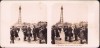 ST85N Blackpool, Merry caterers on the beach, stereoscopic photo