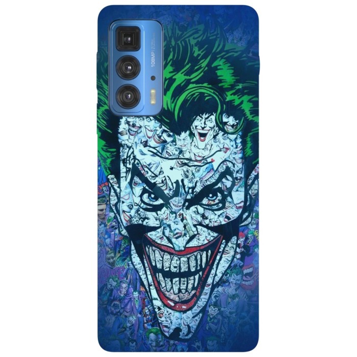 Husa compatibila cu Motorola G20 model The clown prince of Crime Joker, Silicon, TPU, Viceversa