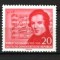 GERMANIA (DDR) 1956 &ndash; ROBERT SCHUMANN (II). TIMBRU NESTAMPILAT, F143