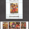 RAS AL KHAIMA 1970 PICTURA P. GAUGUIN ( colita + serie dt.) MNH