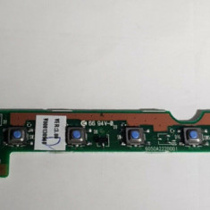 Toshiba Satellite L300D PSLC8E Media Button Board Pcb 6050A2220001, V000130940