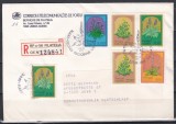 Madeira (Portugalia) 1982 - Flori, Scrisoare, Stampilat