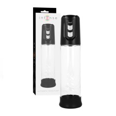 Pompa pentru marirea penisului, Intense Pump, automata, stimularea erectiei, lungime inserabila 17 cm,diametru 6.5 cm, transparent