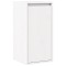vidaXL Dulap de perete, alb, 30x30x100 cm, lemn masiv de pin