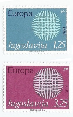 |Iugoslavia, Europa CEPT, 1970, MNH foto