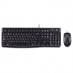 Kit Logitech Wired Desktop MK120, USB 2.0 foto