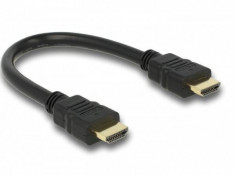 Delock 83352 Cablu HDMI - HDMI high speed cu Ethernet 0.25m foto