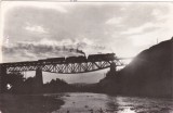 AMS - ILUSTRATA 1279, PE VALEA JIULUI, ANUL 1958, cu perforari, Circulata, Fotografie