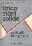 Fizica starii solide - aplicatii in inginerie - Gheorghe Zet