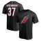 Carolina Hurricanes tricou de bărbați Andrei Svechnikov #37 Authentic Stack Name &amp;amp; Number - M