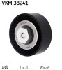SKF VKM 38241 rola intinzator,curea transmisie