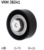 SKF VKM 38241 rola intinzator,curea transmisie