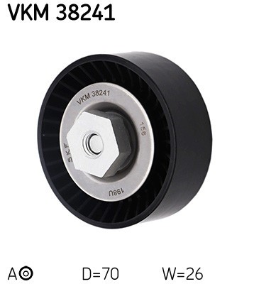 SKF VKM 38241 rola intinzator,curea transmisie foto