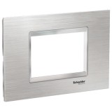 Rama Ornament 3M inox Schneider Eazy Styl argintiu crom LMR7763038