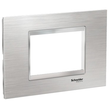 Rama Ornament 3M inox Schneider Eazy Styl argintiu crom LMR7763038