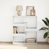 VidaXL Bibliotecă/Separator cameră, alb, 100x33x115 cm