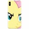 Husa silicon pentru Apple Iphone XS, Close Up Fluttershy My Little Pony Friendship Is Magic