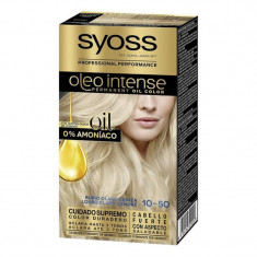 Vopsea Permanenta Olio Intense Syoss N? 10,50 Svelni pelen? blondin? foto