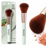 Pensulă de machiaj pentru fard de obraz, bronzer, pudră liberă și fond de ten mineral, culoare mentă