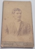 Fotografie de epoca, barbat , studio Goszleth Istv&aacute;n